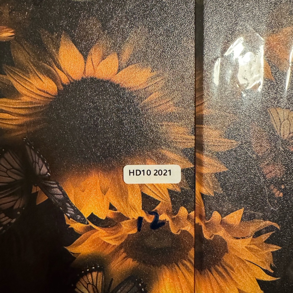 Sunflower and Butterfly Art Print